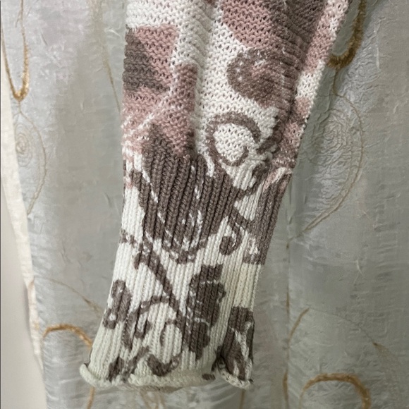 Knox Rose Women's Floral Knit Cardigan - Picture 5 of 8